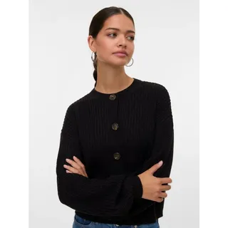 Vero Moda VMLEA Strickjacke Schwarz XS
