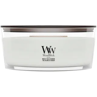 Woodwick White Tea & Jasmine Duftkerze 453,6 g