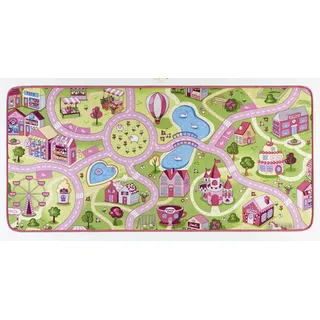 HANSE HOME »Sweettown« rechteckig 7 mm Höhe Kurzflor, Straßen-Spielteppich, Spielunterlage, Kinderzimmer,