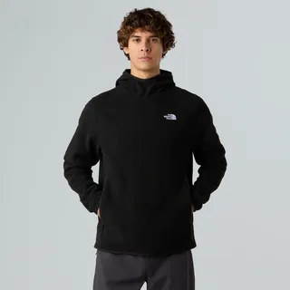 Fleecepullover THE NORTH FACE "M GLACIER FLEECE PULLOVER HOODIE", Herren, Gr. XXL, schwarz (tnf schwarz), Obermaterial: 100% Polyester, Sweatshirts Fleecepullover, leichte Wärmeschicht, schnelltrocknendes Material