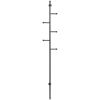 Mid.you Kleiderständer , Schwarz , Metall , 24.6x171.2x20.7 cm , Garderobe, Garderobenständer