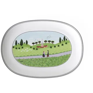 Villeroy & Boch Design Naif Servierschale mehrfarbig 26 cm