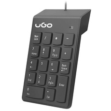 UGO Teclado Numerico K140 (USB) Schwarz