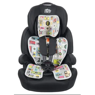 Bibo BIBOFRESH Doubleface Rückenlehnenschutz für Autositz, grau mit Kamera