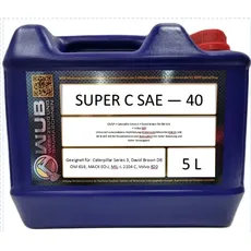 WUBOIL Super M SAE 40 (5Liter)