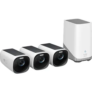 eufy eufyCam 3 Starter Set 3+1 Weiß