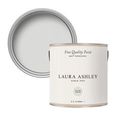 Laura Ashley Wandfarbe Silver White Weiß 2,5 l