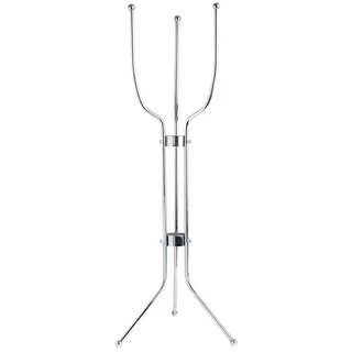 Olympia polierter Edelstahl-Ständer für Wein- und Champagnerkühler, Silber, Größe: 756(H) x 229(Ø)mm, passend für Weinkühler C578, hochglanzpolierter Edelstahl, C582