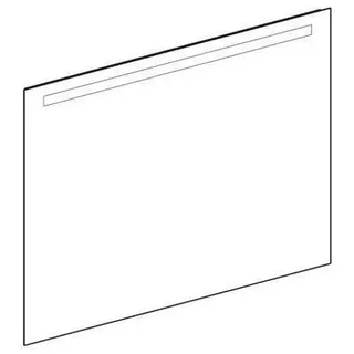 Geberit Option Basic Square Lichtspiegel Beleuchtung oben, 120 x 90 cm