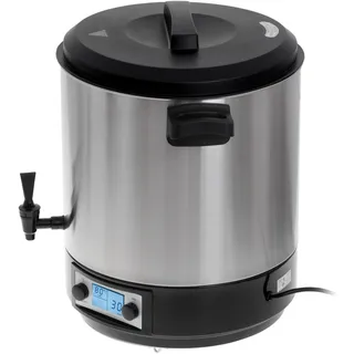 Adler AD 4496 Elektrischer Pasteurisierungstopf 28 l Silber/Schwarz