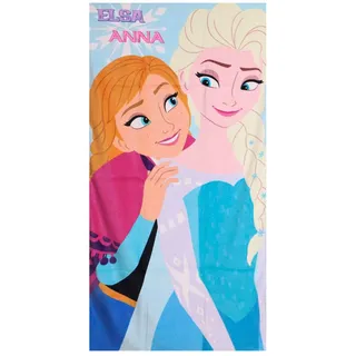 Frozen-Handtuch 70 x 140 cm für Jungen und Mädchen – Disney ELSA und Anna, weiches und saugfähiges Kinderhandtuch für Strand, Pool und Schwimmbad, Sommerhandtuch für Kinder von 2–10 Jahren