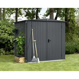 EcoStar Gerätehaus Trend-S Typ 2 258,8 x 247,7 x 216 cm anthrazitgrau