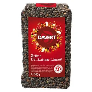 Davert - Grüne Delikatess-Linsen 500 g