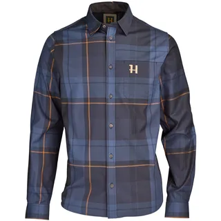 Härkila Akse Hemd Herr shadow brown check XL