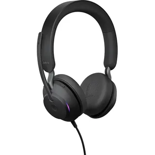 JABRA Evolve2 40 SE USB-C), Office Headset, Schwarz