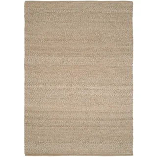 Linea Natura Handwebteppich , Cappuccino , Textil , Uni , rechteckig , 250x300 cm , für Fußbodenheizung geeignet, in verschiedenen Größen erhältlich , Teppiche und Böden, Teppiche, Webteppiche