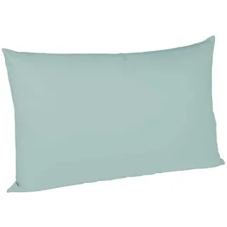 Fleuresse Colours Kissenbezug, Mako Satin, Aqua, 40 x 60 cm