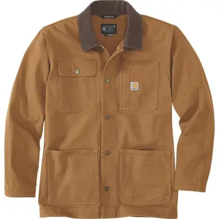 CARHARTT Duck Loose Fit Chore Jacke braun L