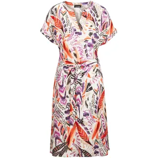 GOLDNER Sommerkleid »Kurzarm-Kleid mit Ethno-Print«, bunt