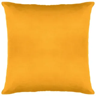 Novel Zierkissen , Gelb , Textil , Uni , Füllung: Polyester,Polyester , quadratisch , 60x60 cm , pflegeleicht , Heimtextilien, Wohntextilien, Kissen, Zierkissen