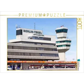 CALVENDO Puzzle Flughafen Berlin-Tegel | 1000 Teile Lege-Größe 64 x 48 cm Foto-Puzzle für glückliche Stunden