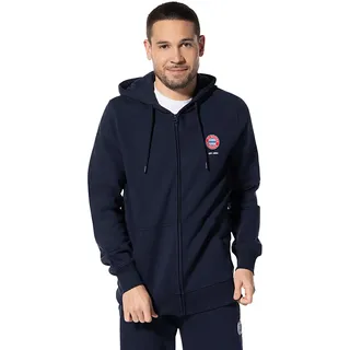 FC Bayern München | Zip-Hoodie Essential I Herren I Rot oder Navy