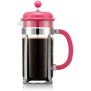 Bodum Caffettiera 1,0 l 8 Tassen Rosa/Transparent