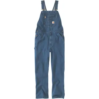 Carhartt Denim Bib, Latzhose - Blau - W30/L30