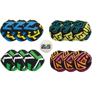 Crossboccia Spiel »Crossboccia® Familypack Pro 4x3er Set für 4 Spieler "Labyrinth"«, bunt