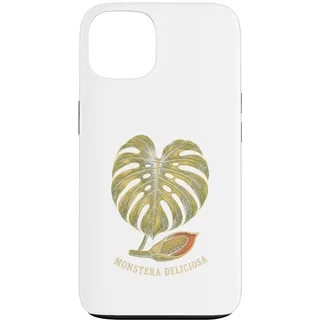 Hülle für iPhone 13 Monstera Deliciosa I Tropische Zimmerpflanze Topf Zucht