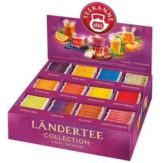 Teekanne Ländertee Collection Box Teebeutel 180 x 2,15 g