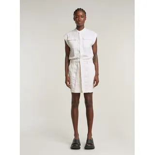 G-Star Pocket Kleid Ärmellos Weiß 38