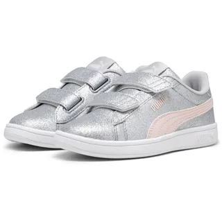 Puma Smash 3.0 Glitz Glam Kinder Glacial Gray/Frosty Pink 32