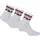 Socken 3er Pack Weiß 35-38