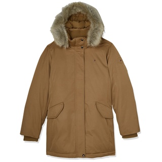 Tommy Hilfiger Damen Winterjacke Sorona Padded Parka, Countrysidekhaki, XS