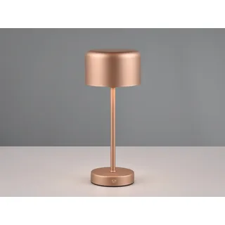 LED Akku Tischlampe JEFF ohne Kabel, Coffee - Bronze
