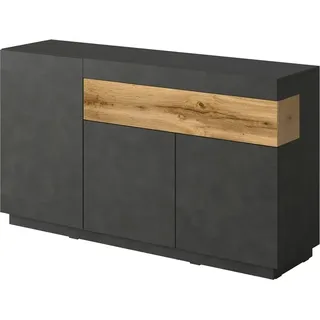 OTTO home Sideboard 150 x 84,5 x 40 cm Grau
