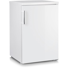 SEVERIN Table-Kombi-Kühlschrank, Veggiebox für Aufbewahrung von Obst und Gemüse, intergrierte LED-Beleuchtung, 120 L Nutzinhalt, weiß, TKS 8846