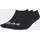 Socken 3 Paar Schwarz/Weiß 37