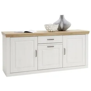 Livetastic Sideboard , Eichefarben, Pinienfarben , Metall , 3 Fächer , 1 Schublade(n) Schubladen , 183x85x50 cm , Typenauswahl, Beimöbel erhältlich , Kleinmöbel, Kommoden, Sideboards