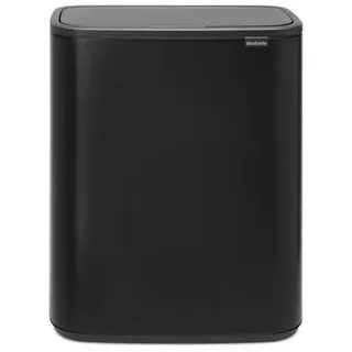 Brabantia Mülleimer, Matt Black, 30 Liter