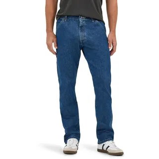 Wrangler Herren Jeans Carpenter, Relaxed Fit, Straight Leg, Retro, Stein, 32W / 32L