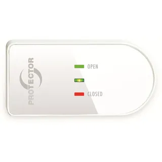 m-e AS 5020/6020.3 Zusazsender für Funk-Abluftsteuerung, 434 MHz, LED Anzeige, weiß (41052)