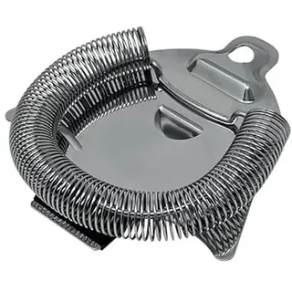 Ilsa S.R.L. Strainer Slay Doppelausgang für 2 Cocktails, Edelstahl 18/10