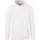 Kapuzensweat Organic Weiß 2XL