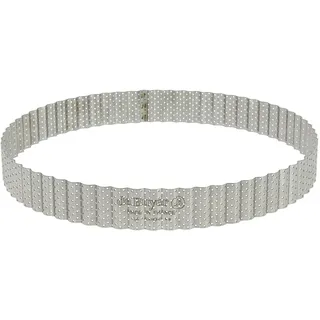 De Buyer - 3030.24 Tortenring, perforiert, 24 cm, Höhe 3 cm