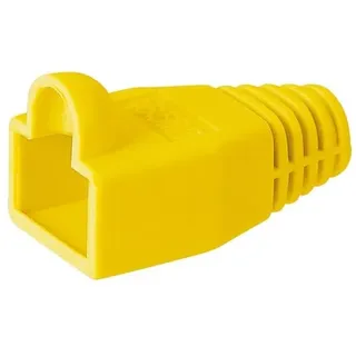 Pro RJ45 tective caps - Yellow/orange (10 pack) - Gelb