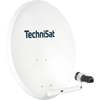 TechniSat TECHNITENNE 70cm Lichtgrau + Quattro-Switch-LNB