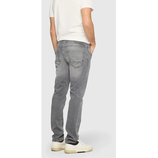 Straight-Jeans MAC "Arne Pipe", Herren, Gr. 40, Länge 30, grau (authentic summer grau), Denim/Jeans, Obermaterial: 93% Baumwolle, 5% Elastomultiester, 2% Elasthan, Jeans Straight-Jeans