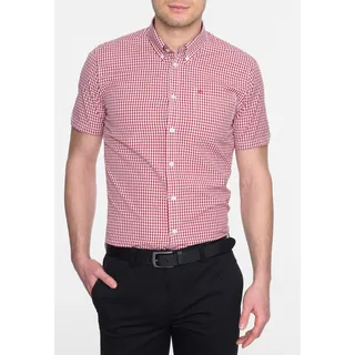 Merc London Herren Regular Fit Smoking Hemd, Gr. X-large, Pink - Rose (Blood)